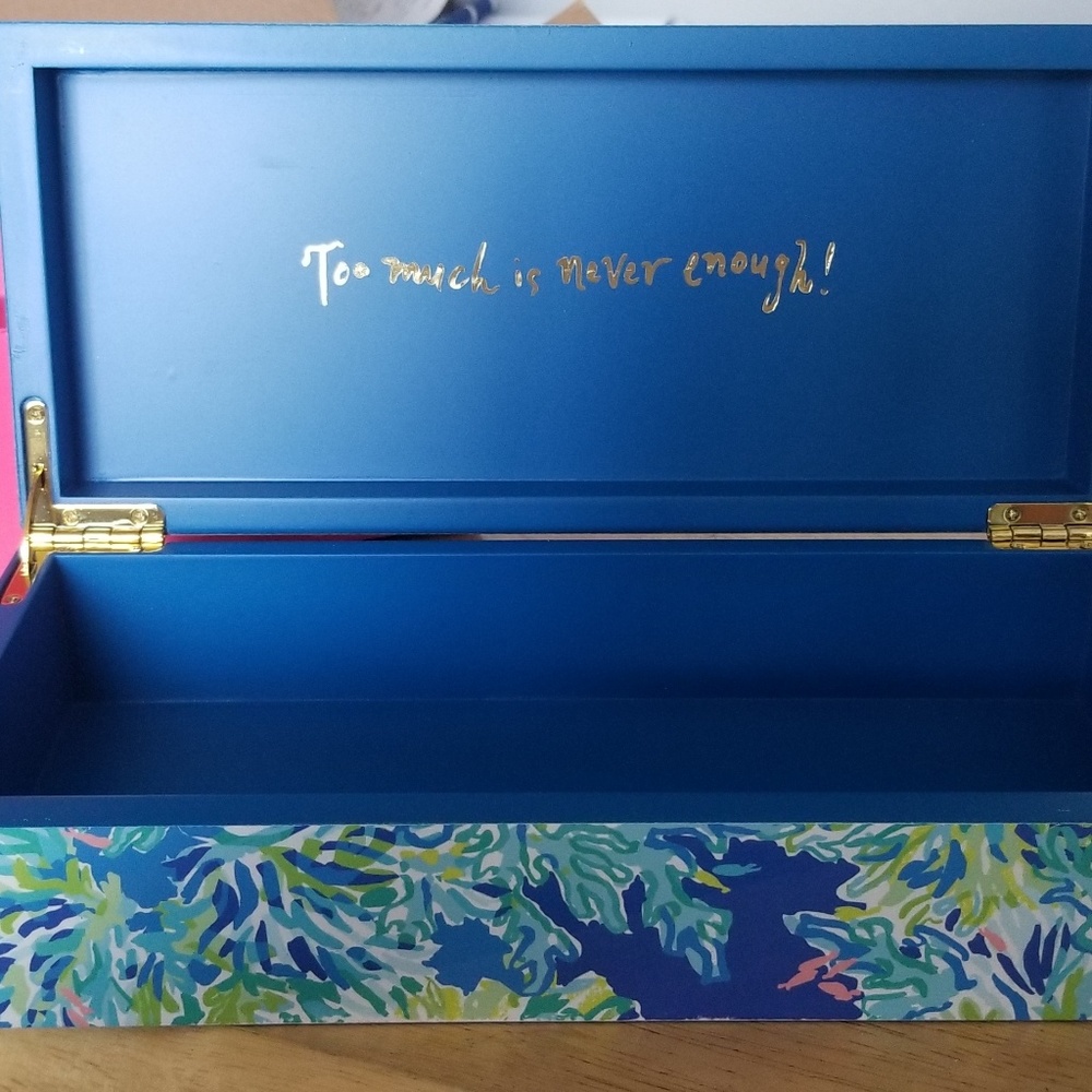 Lilly Pulitzer Lacquer box